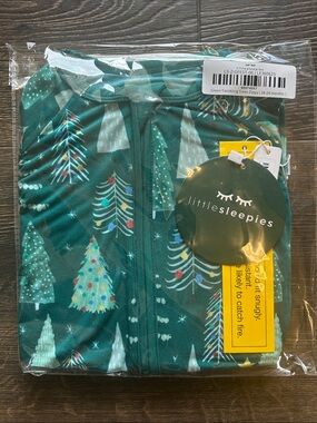 Green Twinkling Trees Zippy | Little Sleepies | 18-24 Month